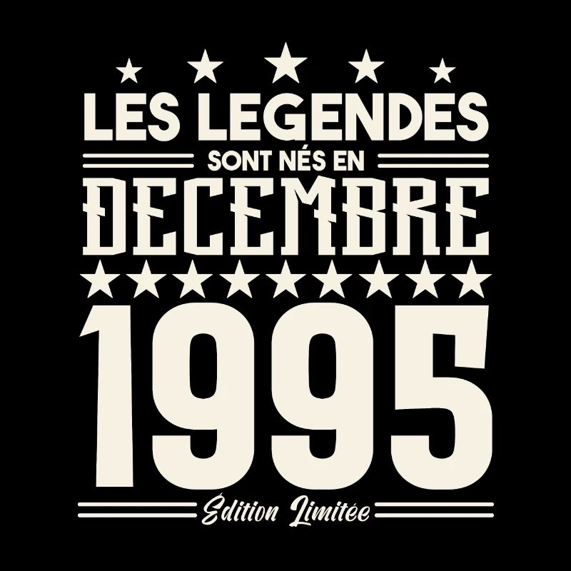 Les Légendes Sont Nés En Décembre 1995, Cadeau.