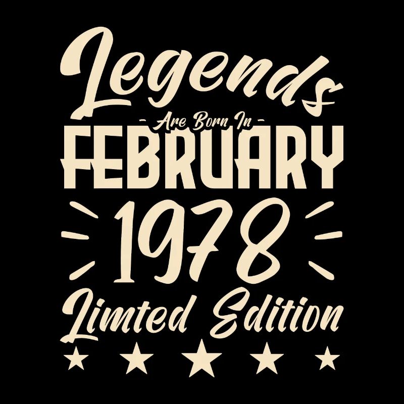 Geboren 1978. Geburtstagsgeschenk.