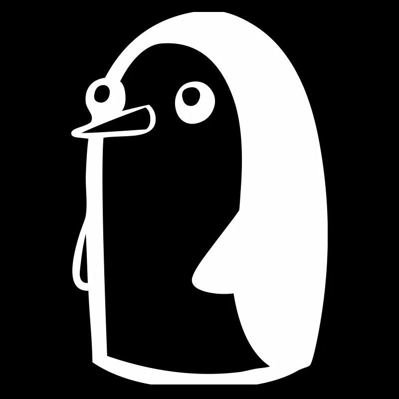 Süßer Pinguin Comic