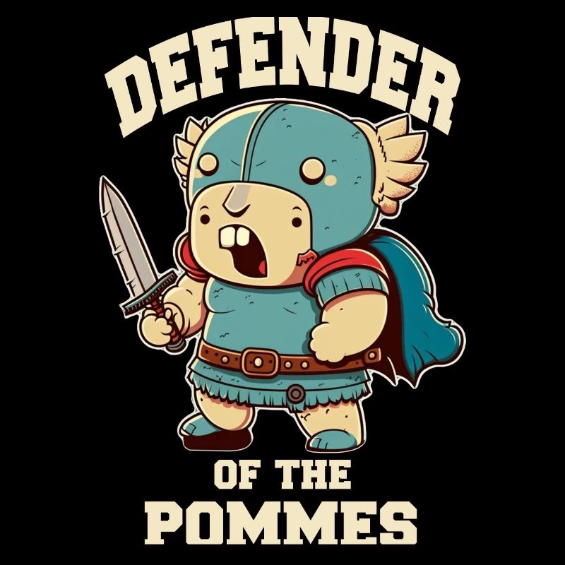 Guerrier défenseur avec épée