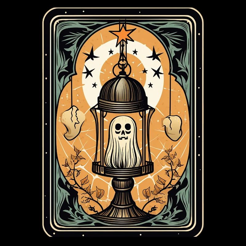 Fantôme dans une cage Cage de Tarot