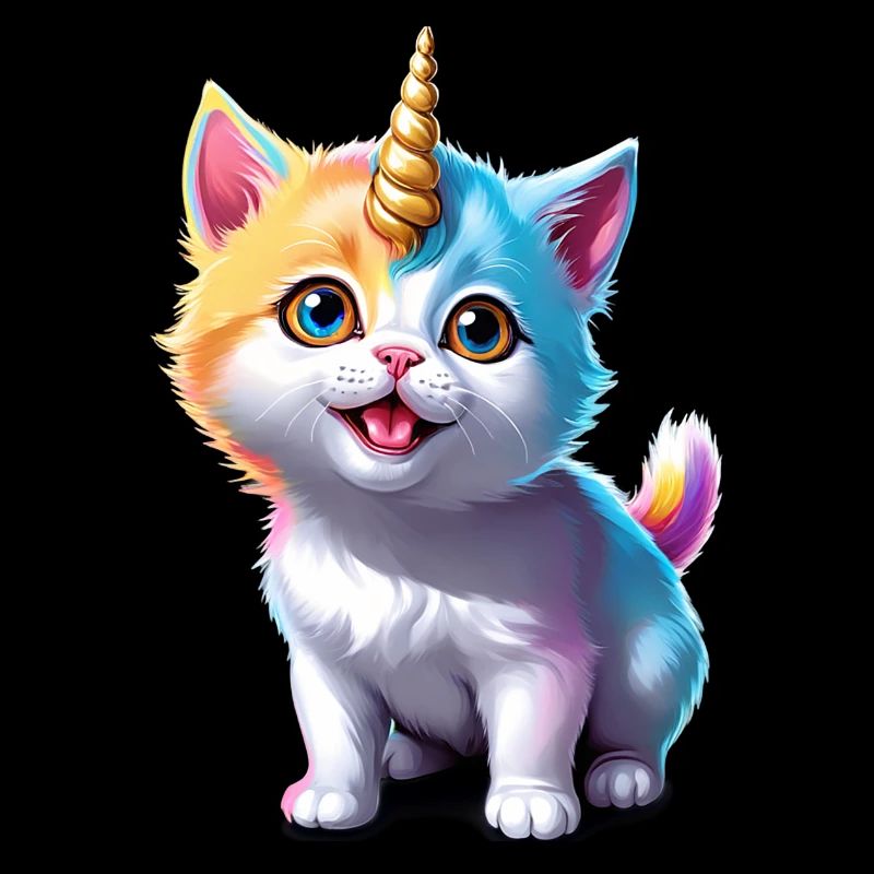 Chaton licorne