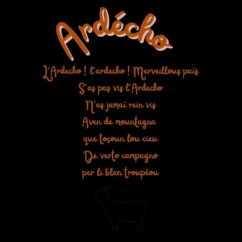 Gestaltung der Ardèche