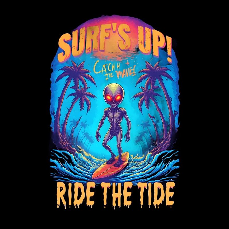 Alien Surfer