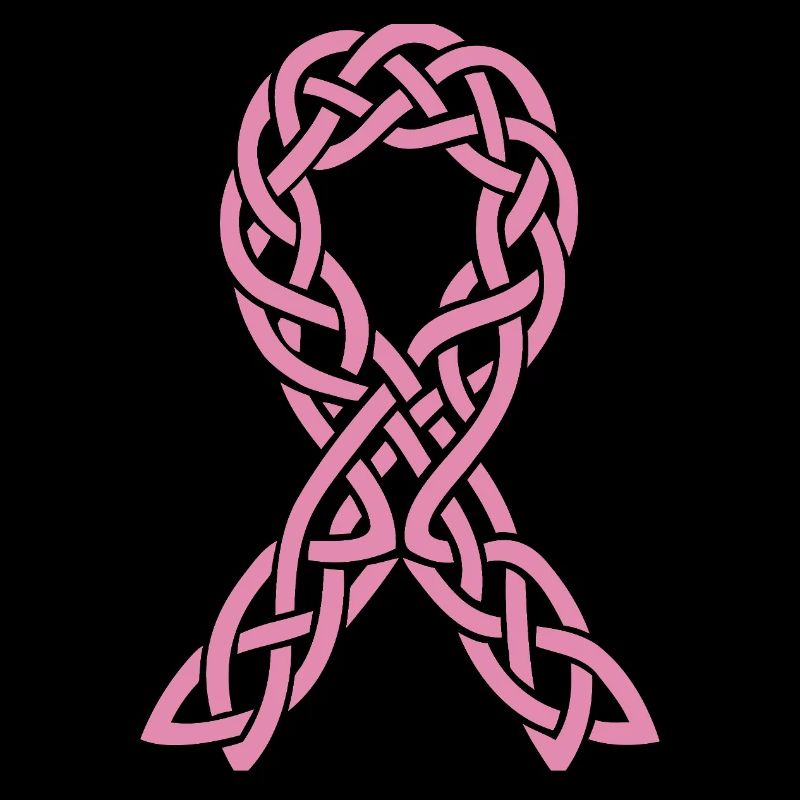 Ruban Anticancer Celtique Rose 