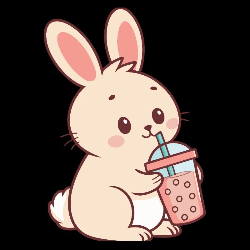 Lapin Bubble Tea Pastel