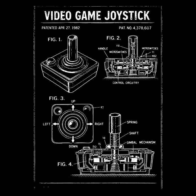 Retro-Joystick-Bauplan