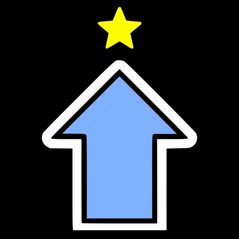 Puissance de Puissance Étoile de Flèche Étoile de Jeu de Niveau