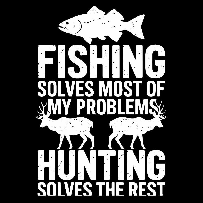 Pêche et chasse : problèmes résolus Tee