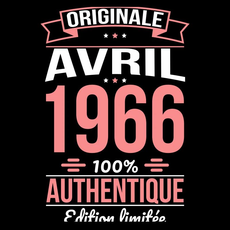 Anniversaire 60 ans - Originale - Avril 1966