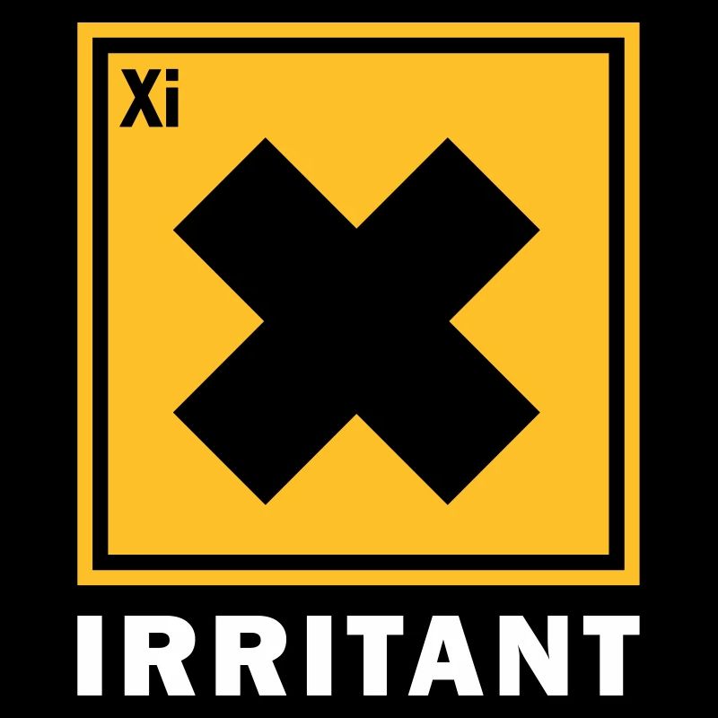 IRRITANT WARNING SIGN