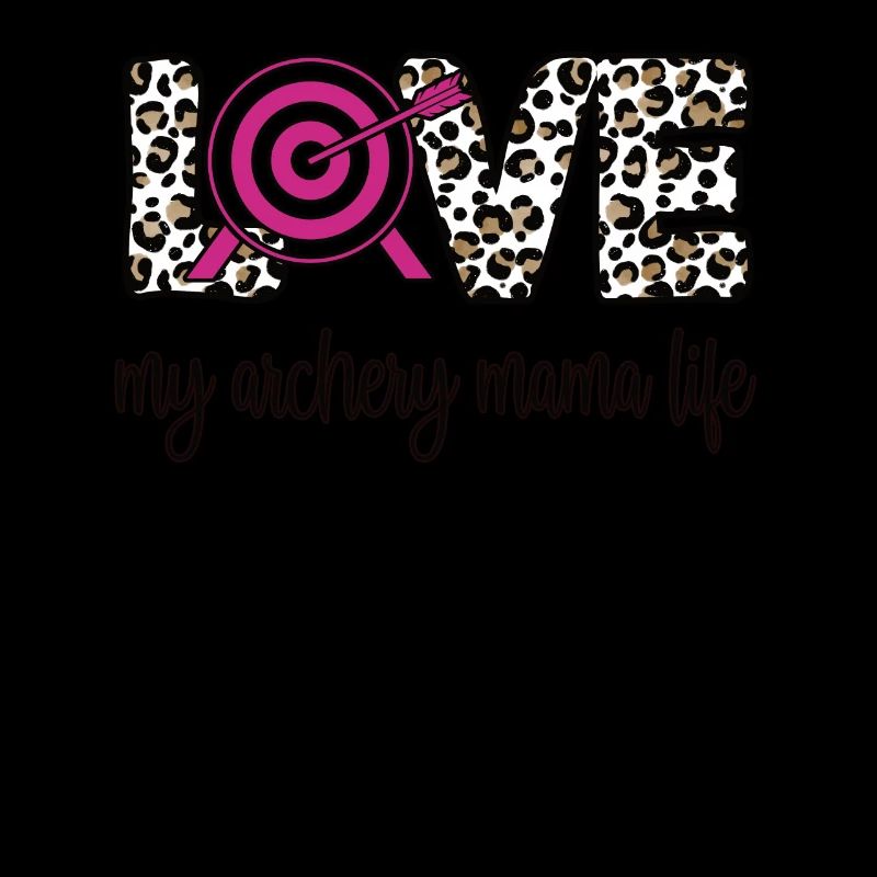 Bogenschießen-Mama Von Bogenschützen Mutter