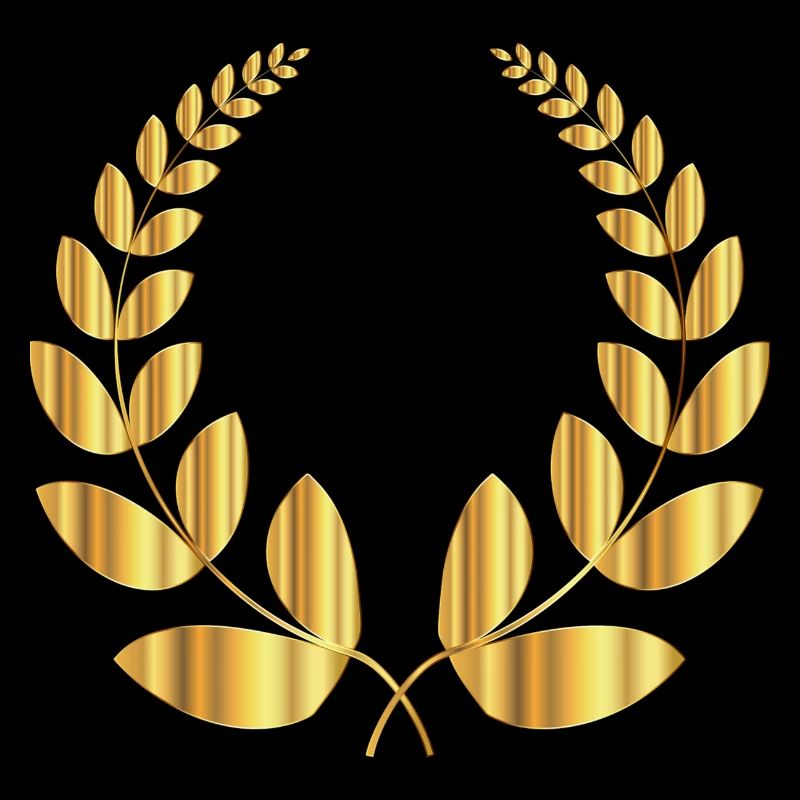 Lorbeerkranz Gold