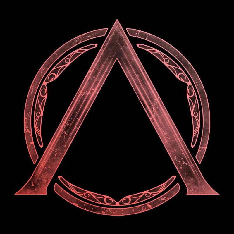 Sparta Lambda symbol fire red