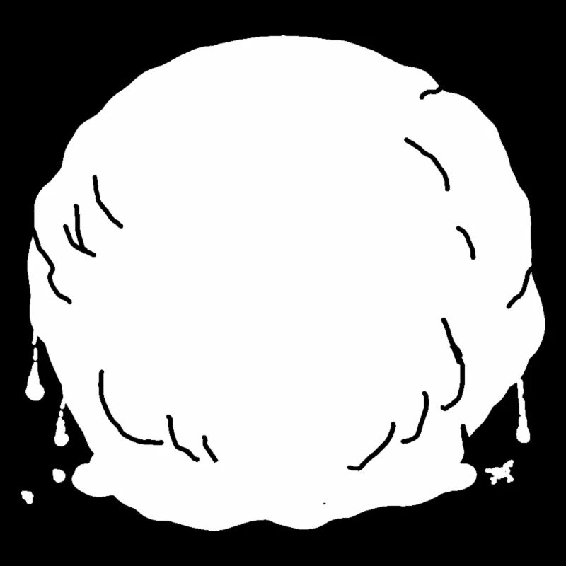 Melting snowball