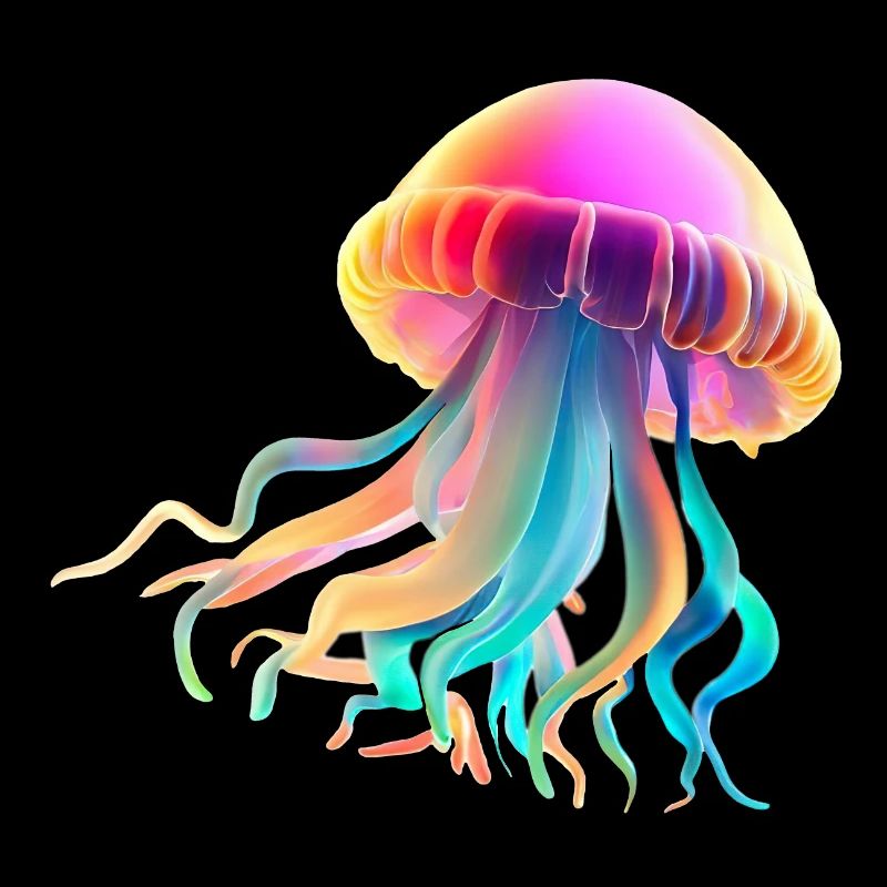 Méduse Méduse Sea Creature Diving Cadeau coloré