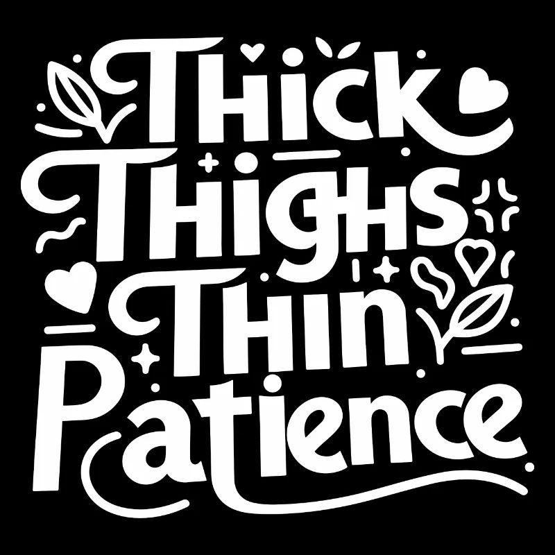 Thick Thighs Thin Patience