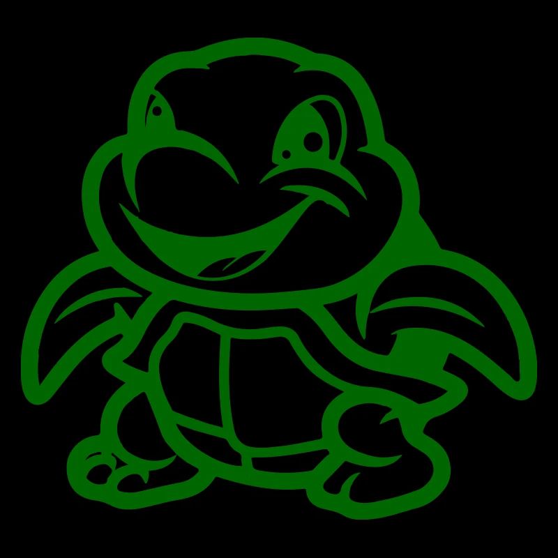 Turtle Comic Animal