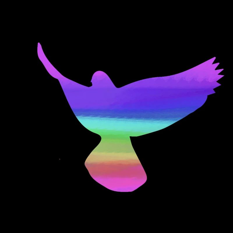 tauben,taube,vögel,regenbogen,bunt,graffiti,