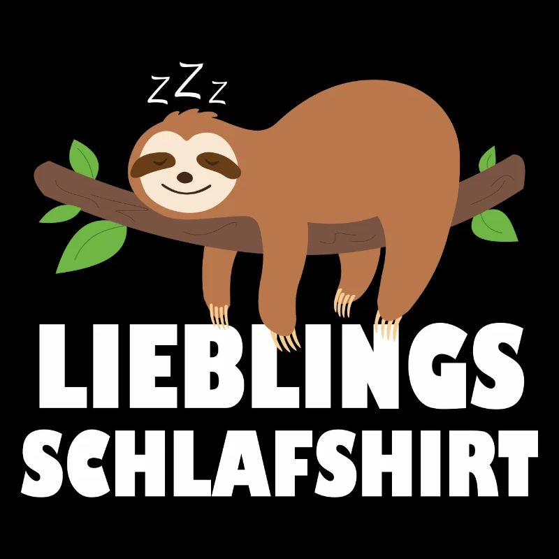 Sloth Gift Chemise de couchage préférée