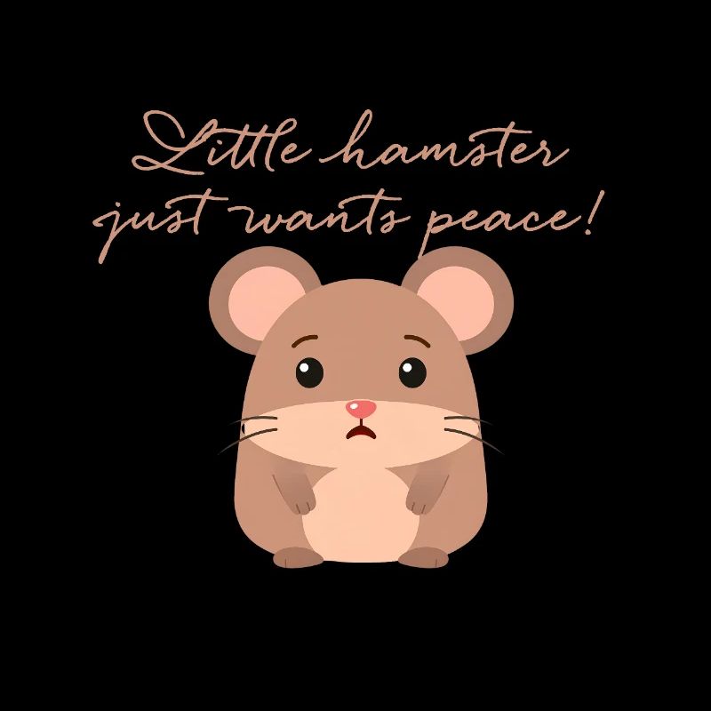 hamster mit traurigem blick ,friede, sad hamster