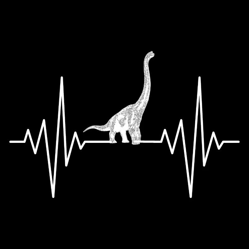 Mon cœur dort pour Brachiosaurus Design