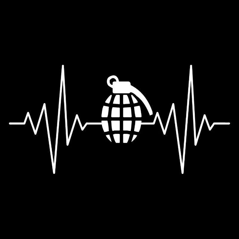 Mon cœur dort pour la conception de grenades à main