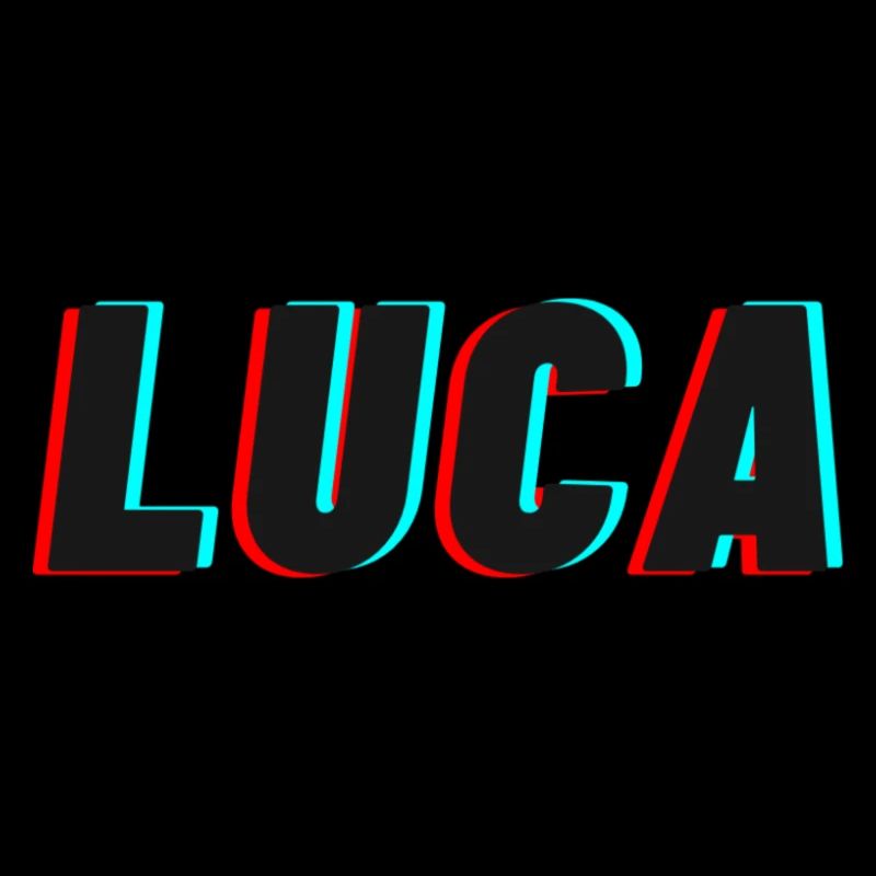 Luca Schriftzug NEU trendy Name