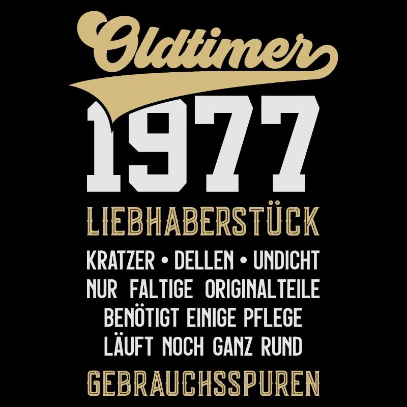 49. GEBURTSTAG OLDTIMER 1977