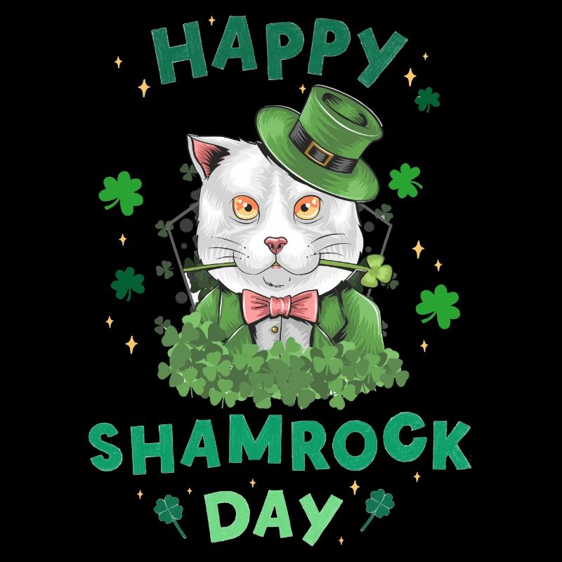 Bonne journée de trèfle. La Saint-Patrick!