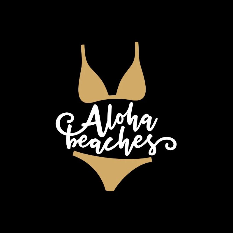 Aloha été bikini maillot de bain plage cadeau