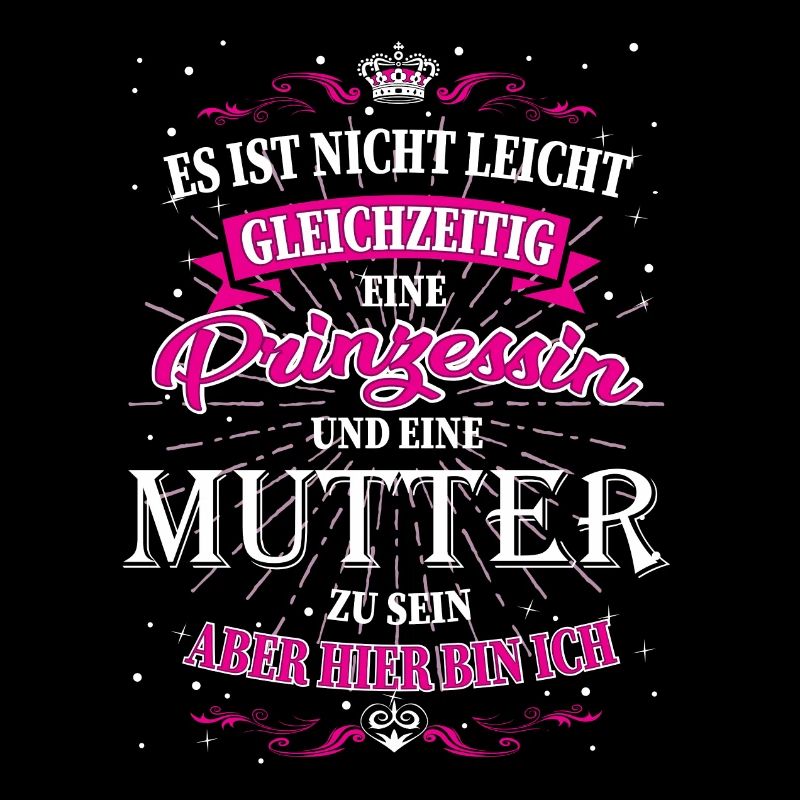 Nicht einfach eine Mutter und Prinzessin zu sein