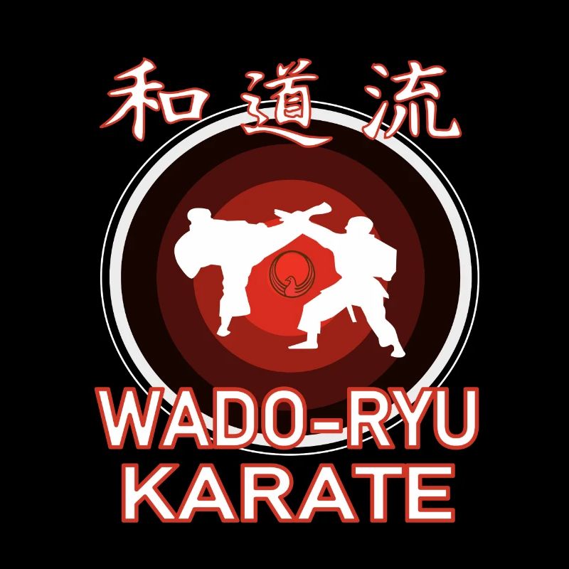Le design cool de karaté Wado Ryu Kanji
