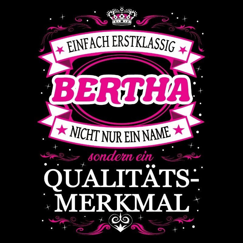 Caractéristique de qualité Bertha tout simplement de première classe