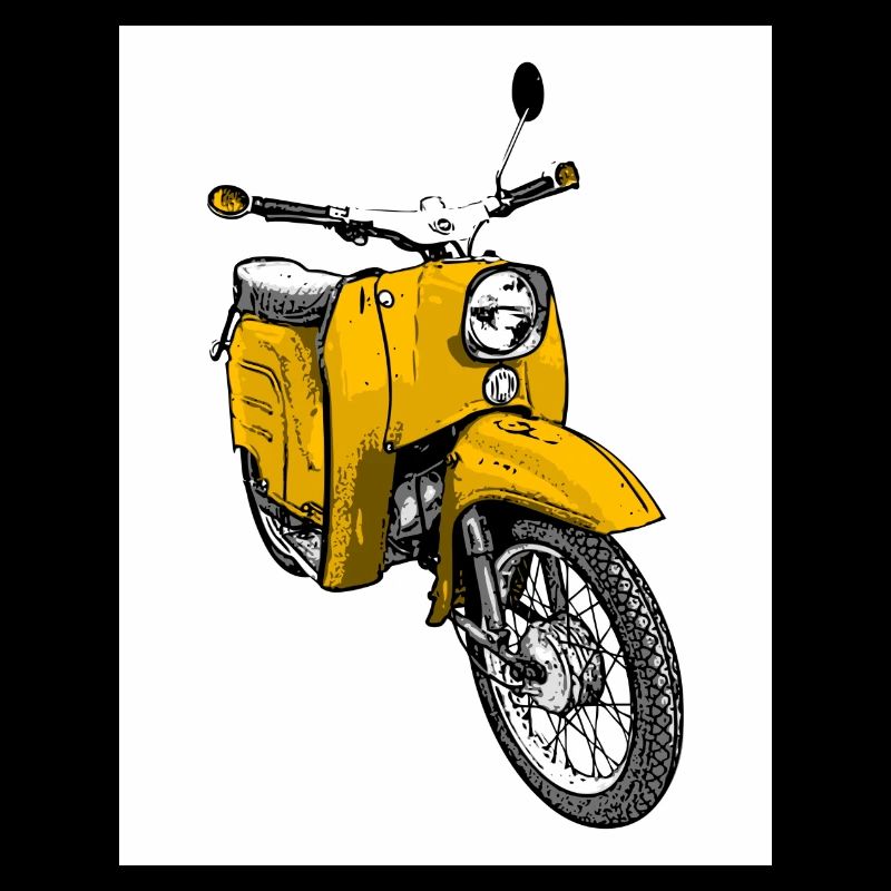 Die Schwalbenfahrer-Tasse (gelb)
