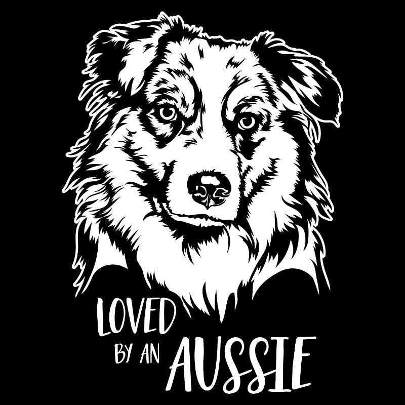 Australian Shepherd loved by an Aussie Wilsigns