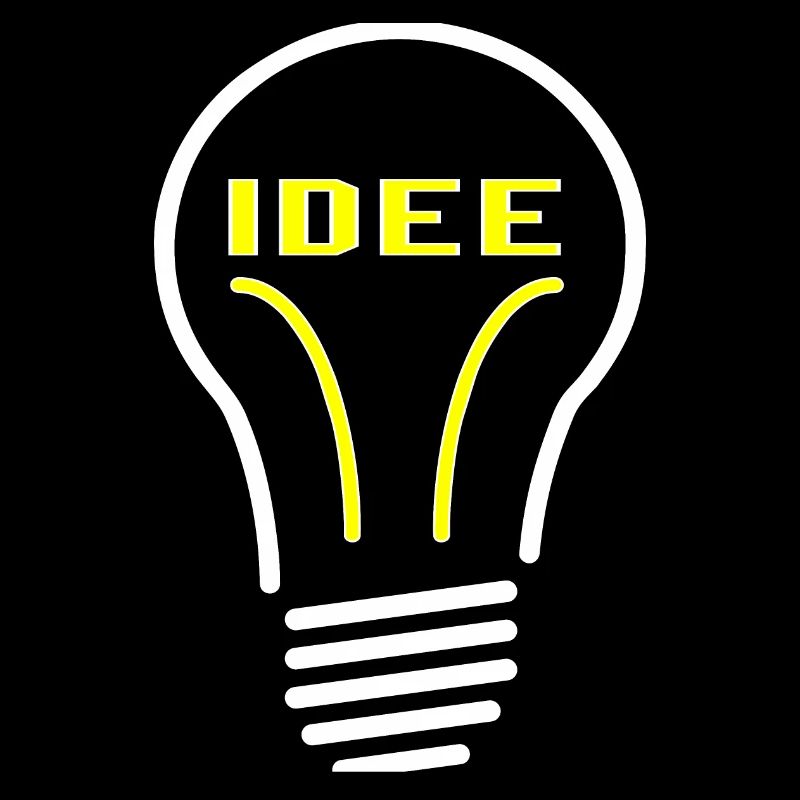 Glühbirne Idee