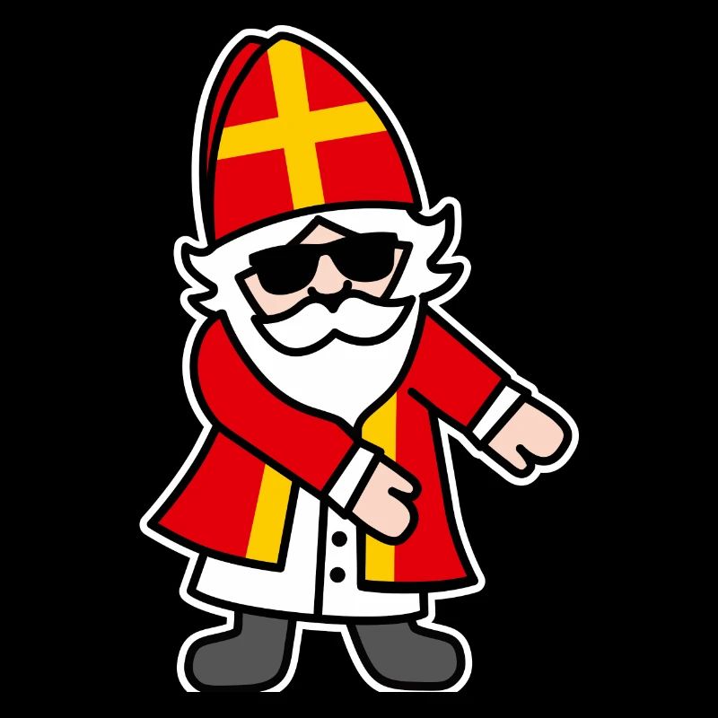 Sinterklaas Saint Nicolais Floss Dance Flossing