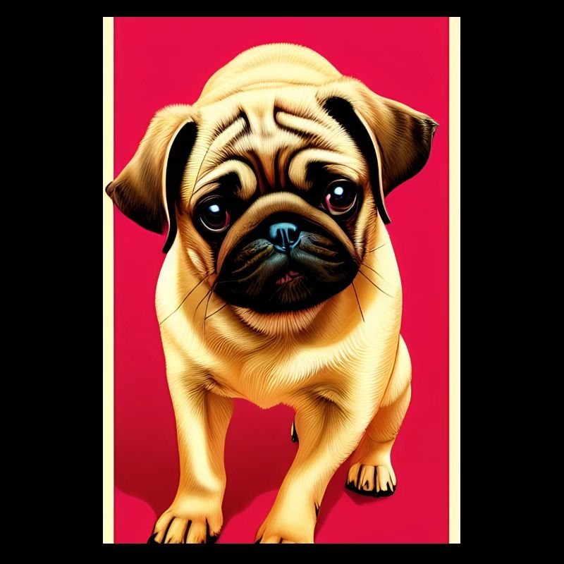Mops Hund