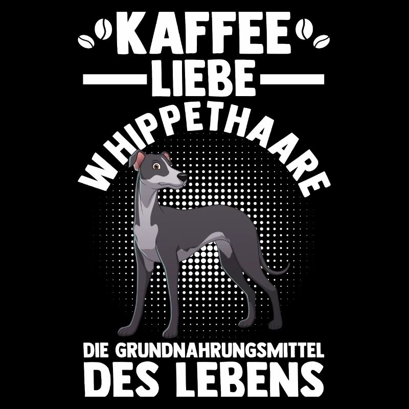 Hund Kaffee Whippet