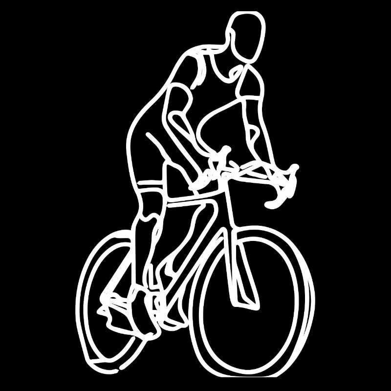 Dessin cycliste
