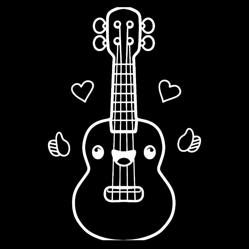 Ukulele Comic Look