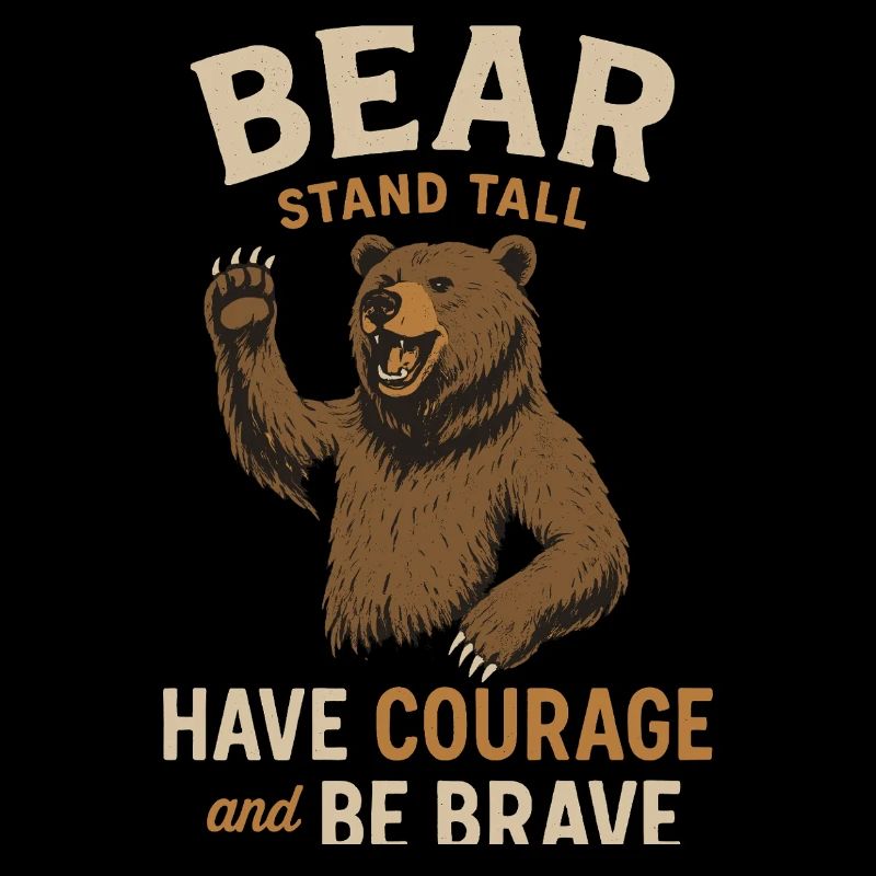 Devise de l’ours pour les braves