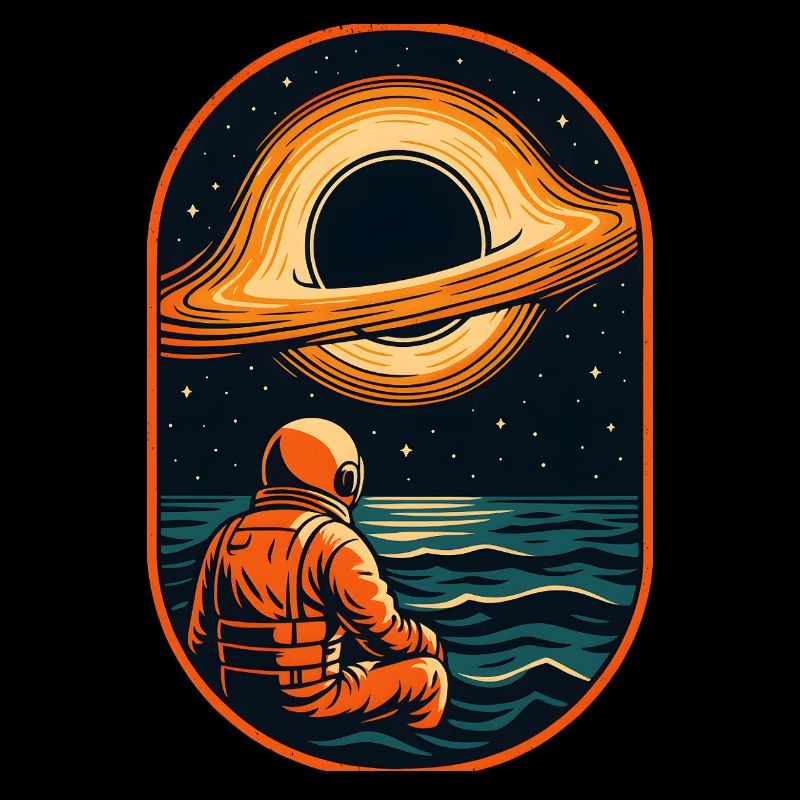 Cosmic Explorer Astronaut Artwork