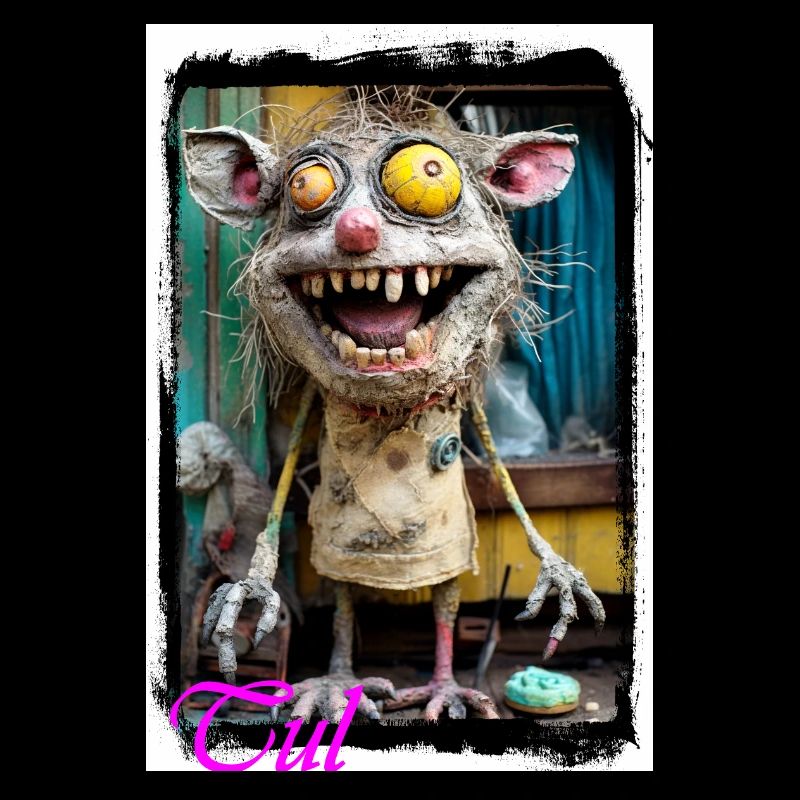Ecstatic Horror Creature Design Punk Doll