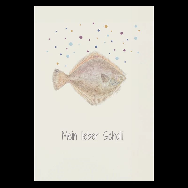 Mon cher Scholli fish design