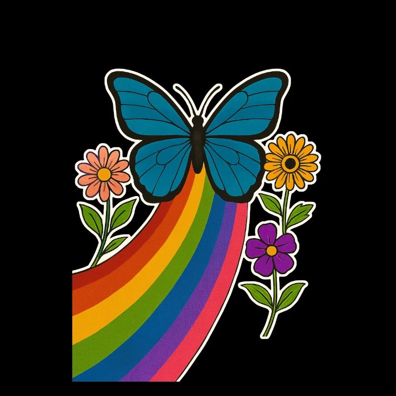 Regenbogen Schmetterling