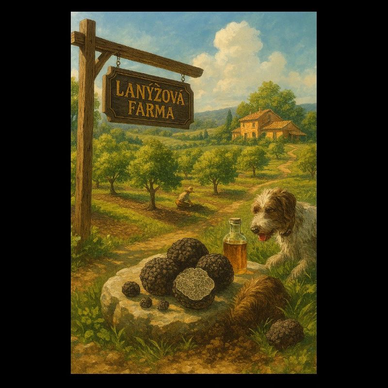 Trüffelfarm Rustikale Landschaft