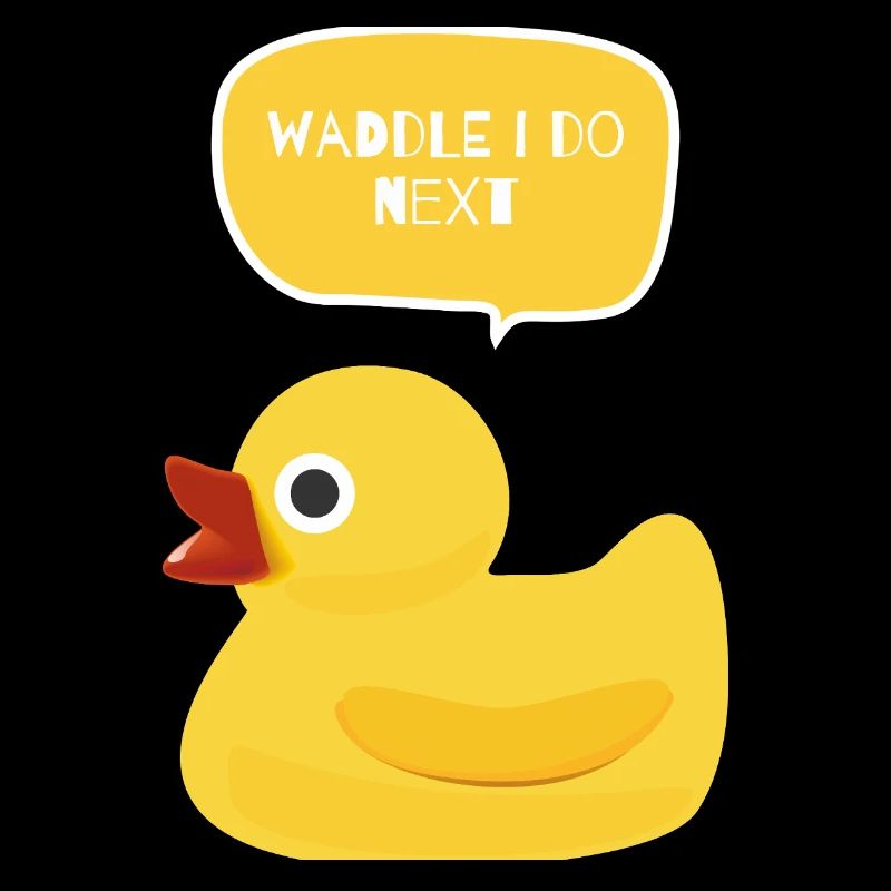 Watscheln Ich mache das nächste Entendesign