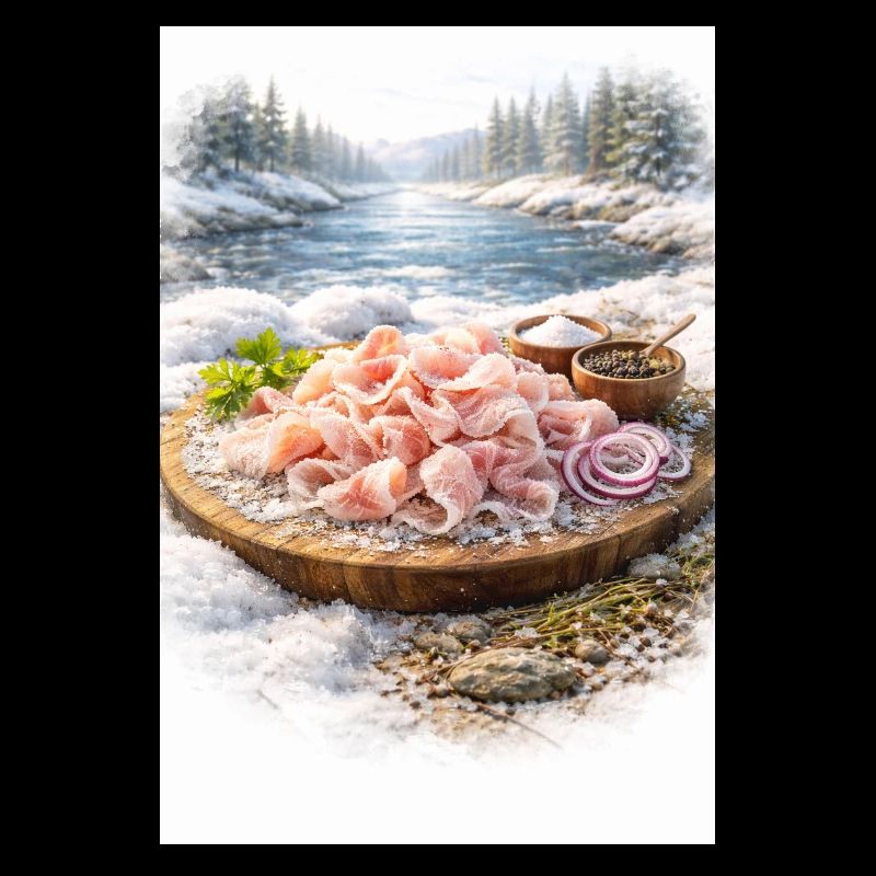 Geschenke des Weiten Nordens - Stroganina